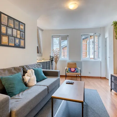 Daisy Un Pres De La Place Du Vieux Marche 公寓 鲁昂